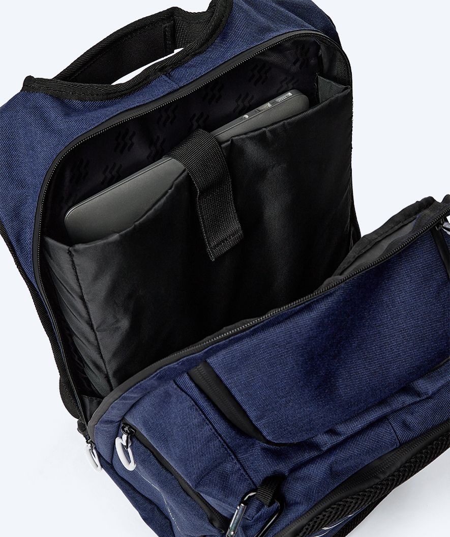 Watery torba pływacka - Viper Elite 45L - Ciemnoniebieska/Biała