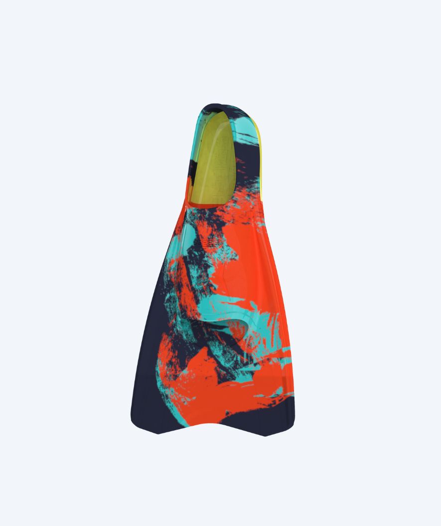 Speedo płetwy do pływania - Medium Blade - Czerwone/granatowe