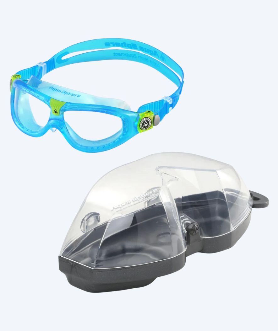 Aquasphere okulary do nurkowania dla dzieci (3-10) - Seal 2 - Jasnoniebieski