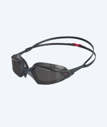 Speedo okulary do pływania na wodach otwartych - AquaPulse Pro - Czarny/czerwony