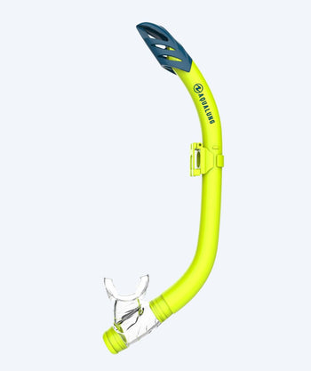 Aqualung fajka do snorkelingu dla dorosłych - Pike - Żółty/Petrol