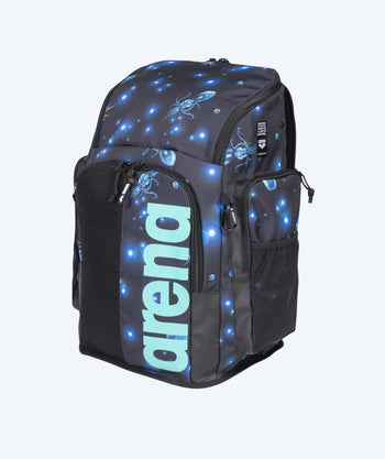 Arena torba pływacka - Spiky ||| - Czarna/Jasnoniebieska