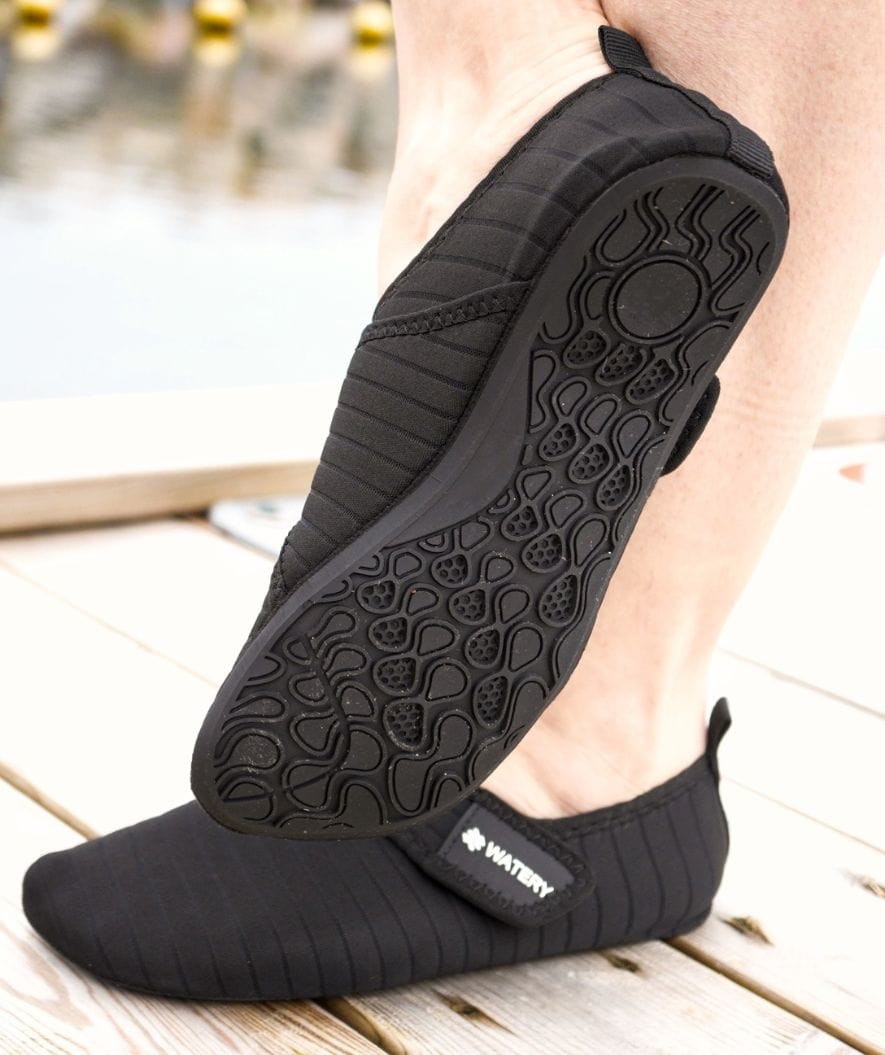 Watery buty do wody dla dorosłych - Poseidon - Czarny