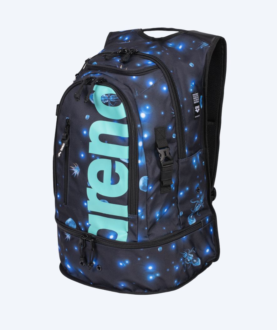 Arena torba pływacka - Fastpack 3.0 40L - Ciemnoniebieski/turkusowy