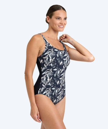 Arena strój kąpielowy damski z wkładką - Francy - Czarny/biały