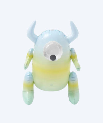 Sunnylife dmuchany zraszacz - Monty The Monster - Niebieski/zielony