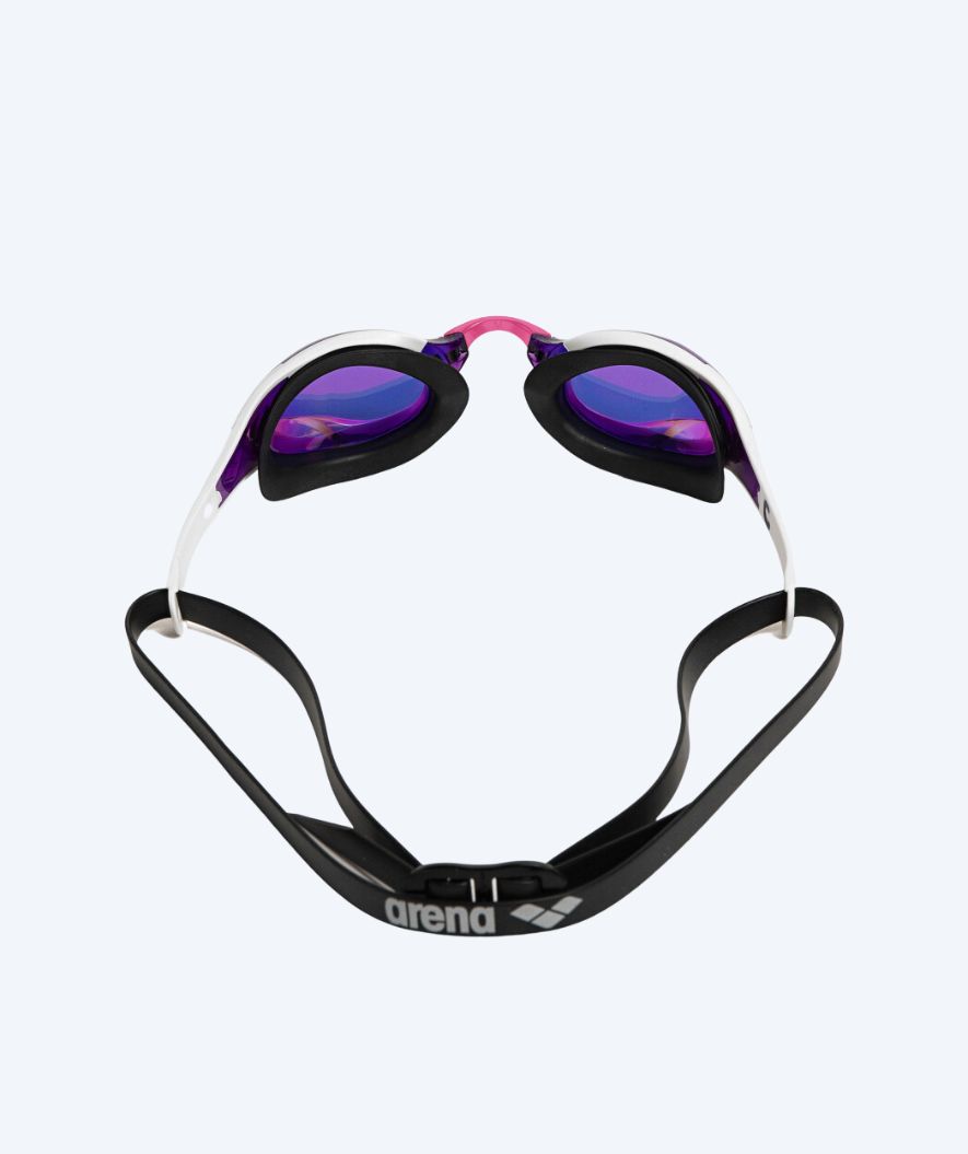 Arena Elite okulary do pływania - Cobra Edge SWIPE Mirror - Biały/fioletowy