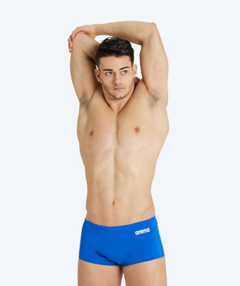 Arena kąpielówki męskie - Solid Squared - Jasnoniebieskie