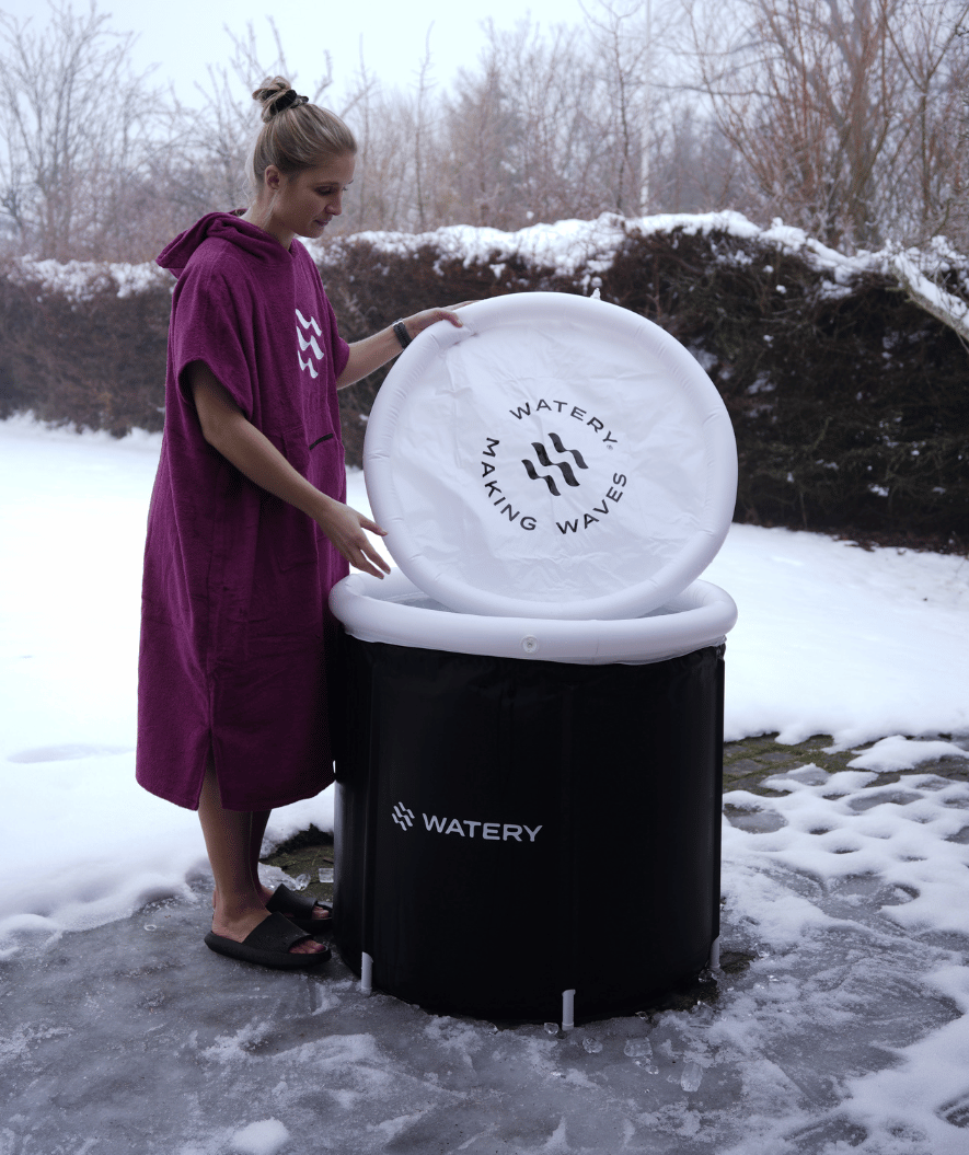 Watery nadmuchiwany basen do morsowania - Hero - Czarny