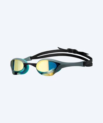 Arena Elite okulary do pływania - Cobra Ultra SWIPE Mirror - Złoty/czarny (Limited 2026)
