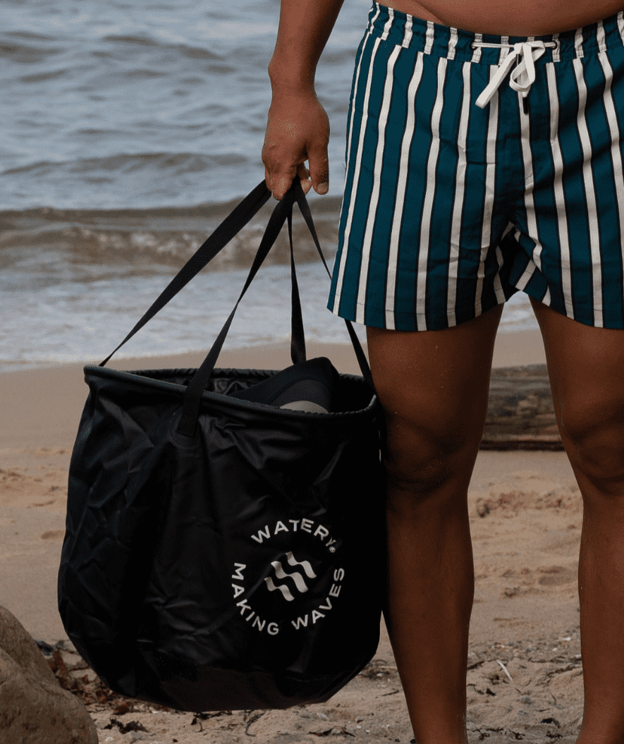 Watery torba na piankę neoprenową - River - Czarna