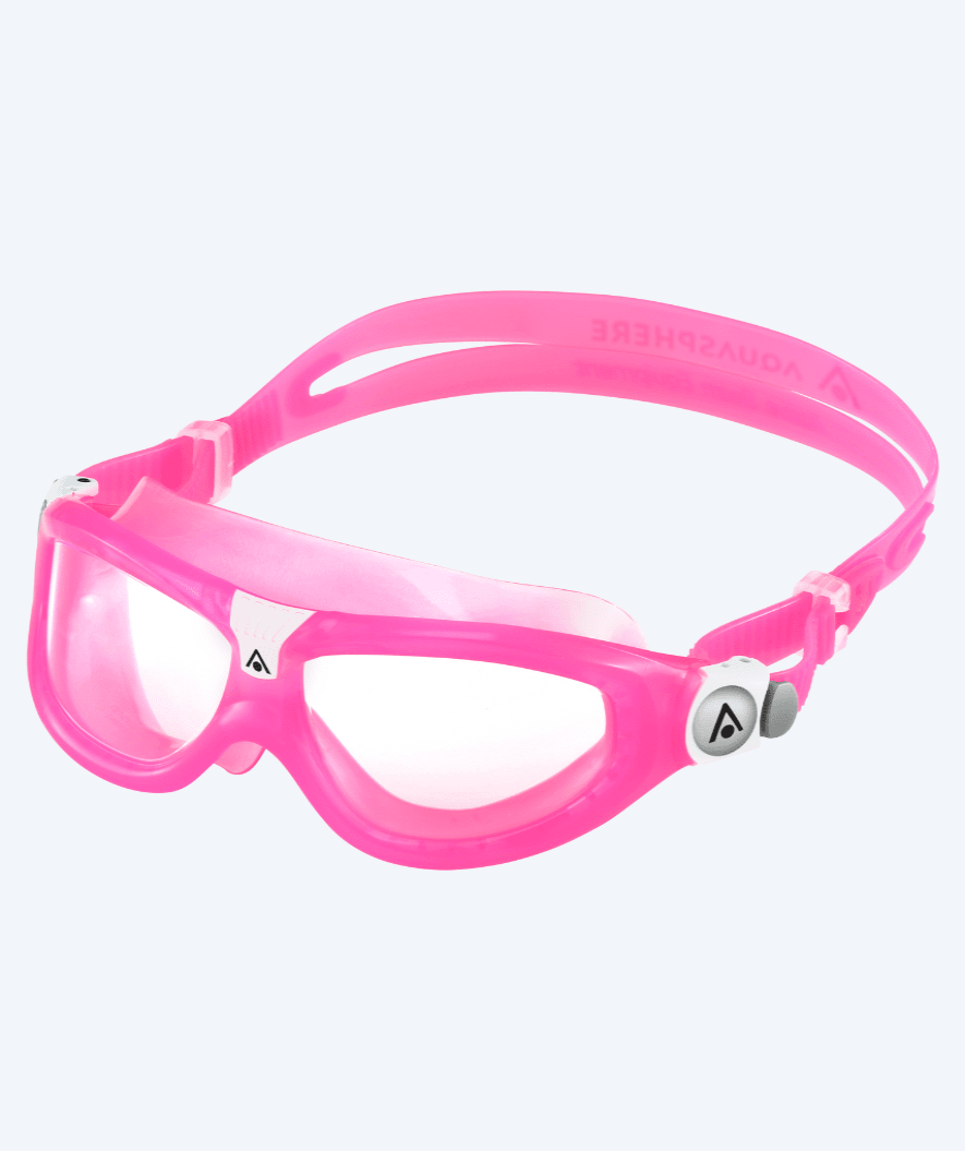 Aquasphere okulary do nurkowania dla dzieci (3-10 lat) - Seal 2 - Jasnoróżowe