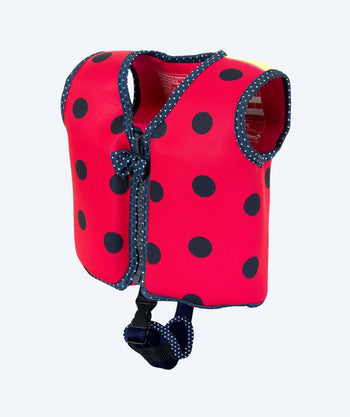 Konfidence kamizelka pływacka dla dzieci - Original - Ladybird (czerwona w kropki)