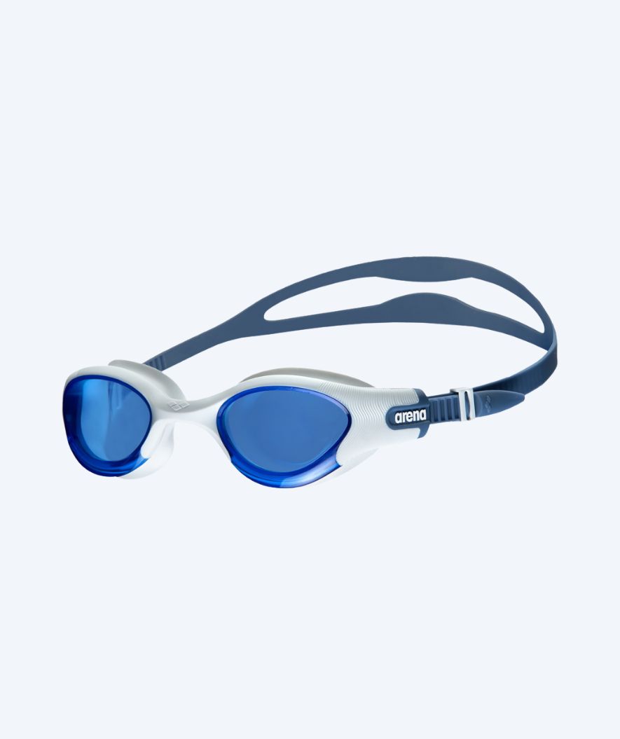 Arena okulary pływackie treningowe - The One Plus - Biały/niebieski