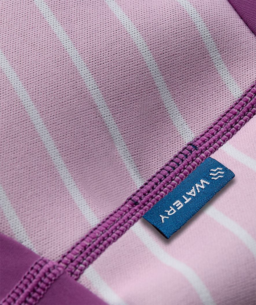 Watery pieluszki do pływania dla dzieci - Neoprene Swim Nappy - Purple Stripes