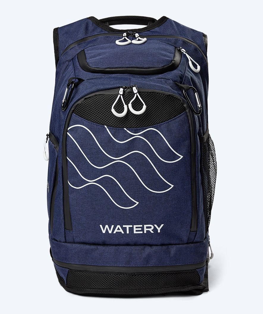 Watery torba pływacka - Viper Elite 45L - Ciemnoniebieska/Biała