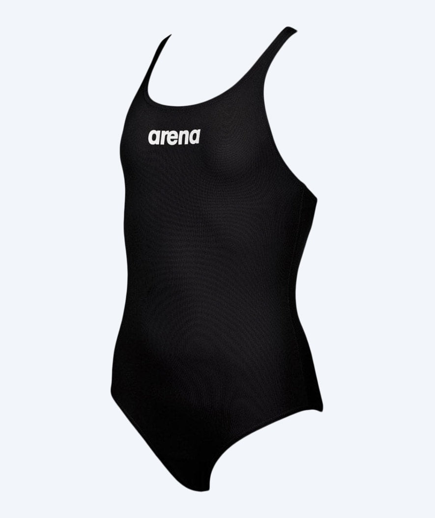 Arena strój kąpielowy dziewczęcy - Solid Swim Pro - Czarny