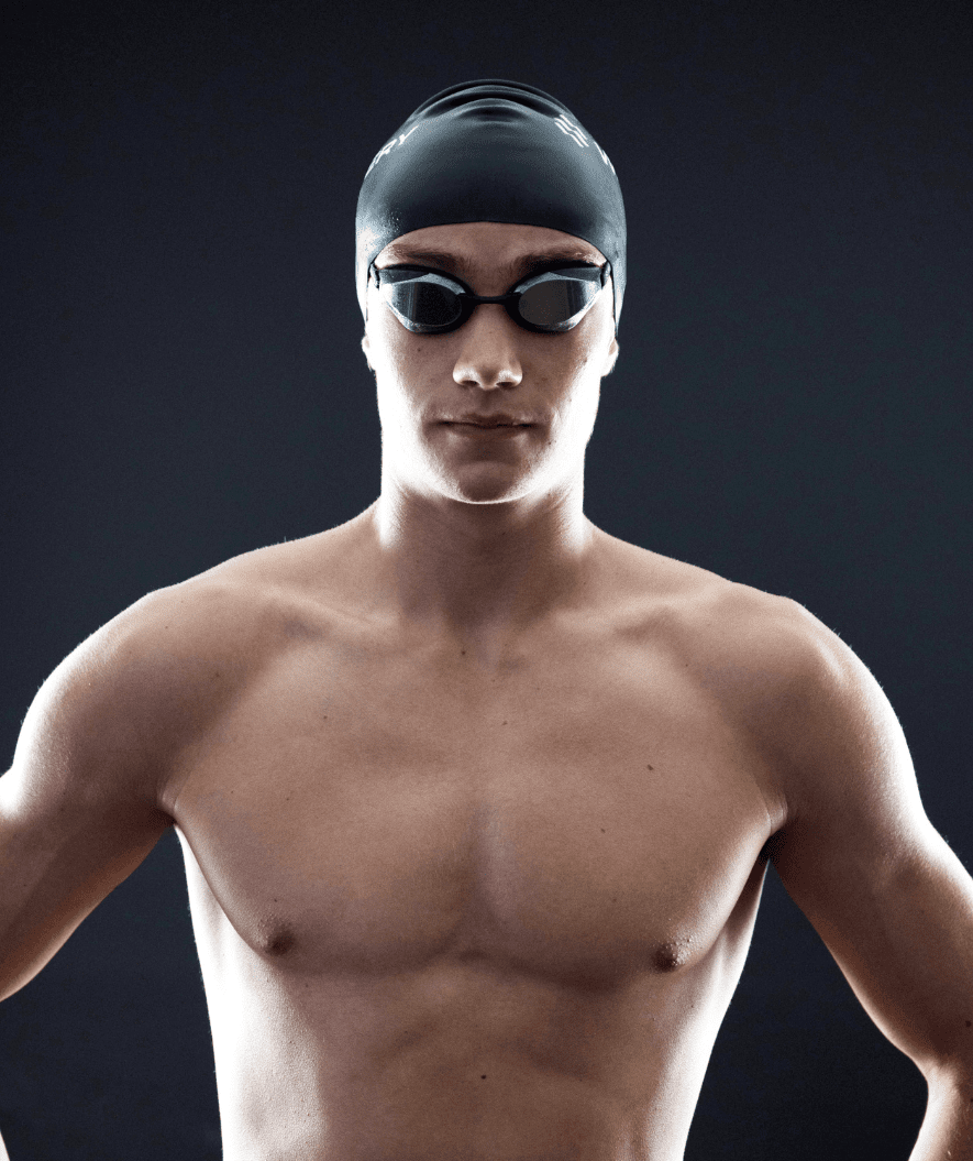 Watery Elite okulary do pływania - Poseidon Ultra Mirror - Czarny/srebrny