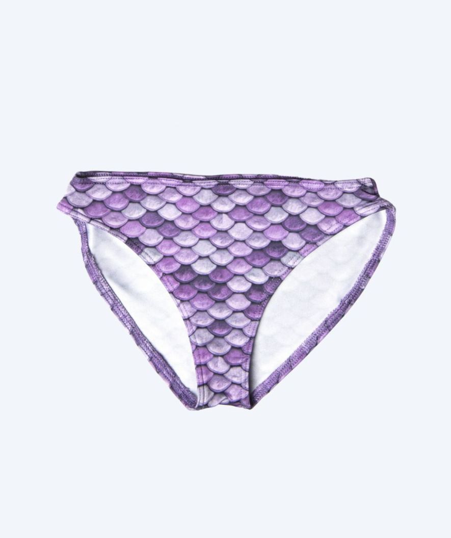Kuaki Mermaids dół od bikini dla dziewczynek - Fioletowy