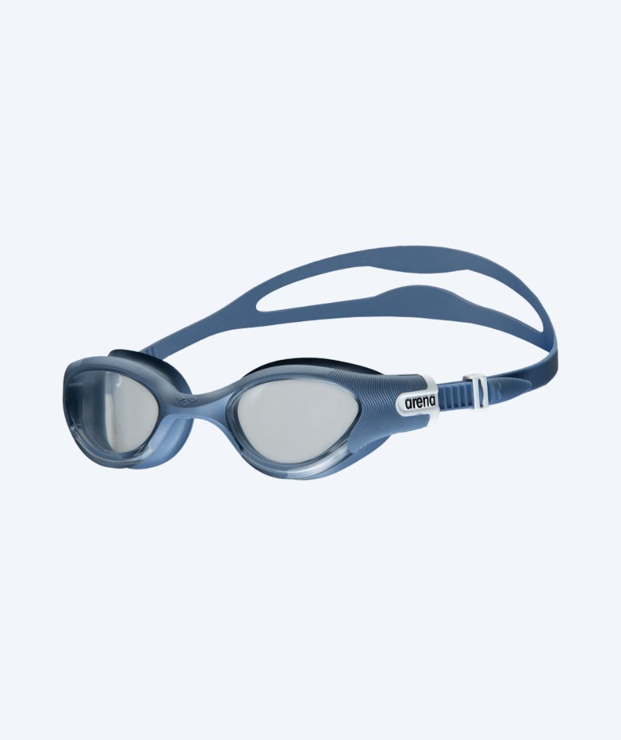 Arena okulary pływackie treningowe - The One Plus - Ciemnoniebieskie/przezroczyste