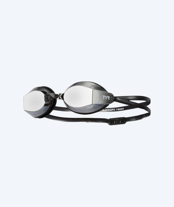TYR okulary do pływania - Blackops 140 EV Mirrored - Czarny