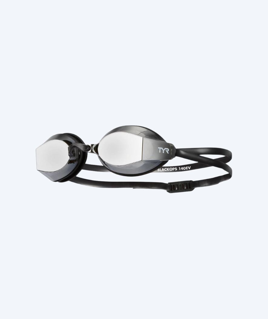 TYR okulary do pływania - Blackops 140 EV Mirrored - Czarny