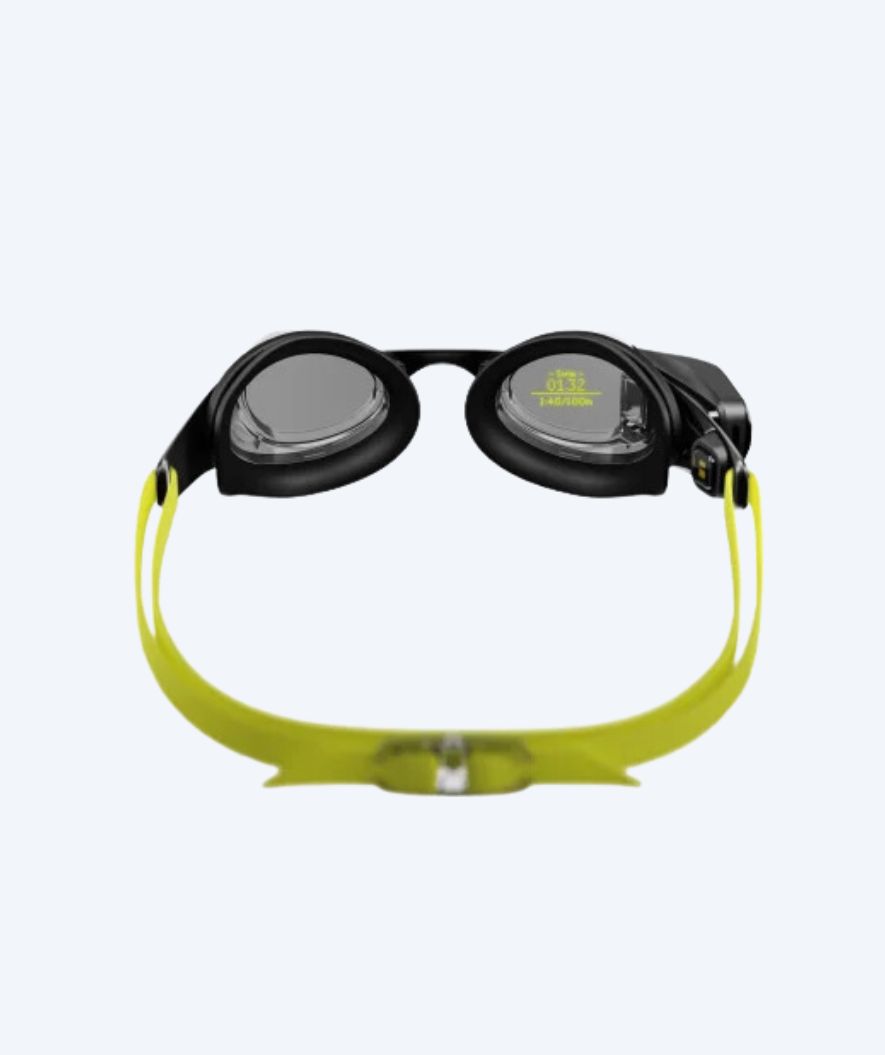 Form Swim okulary do pływania z wyświetlaczem Elite - Smart Swim 2 - Czarne/zielone