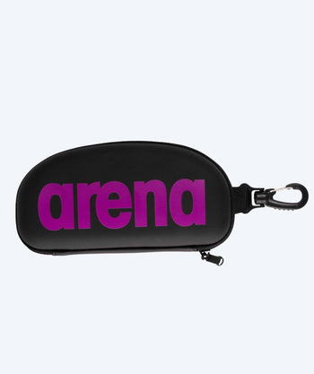 Arena etui na okulary do pływania - Czarny/fioletowy