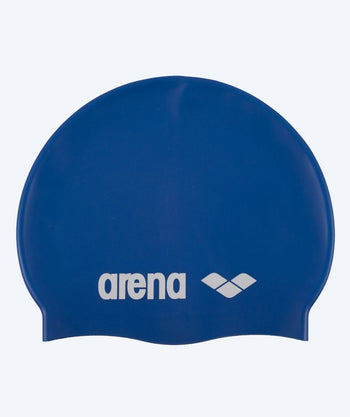 Arena czepek do pływania dla junior (6-12) - Classic Silicone - Ciemnoniebieski