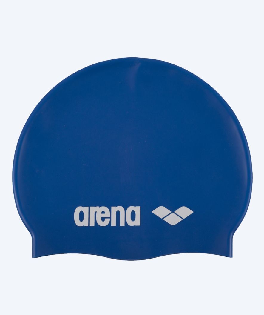 Arena czepek do pływania dla junior (6-12) - Classic Silicone - Ciemnoniebieski