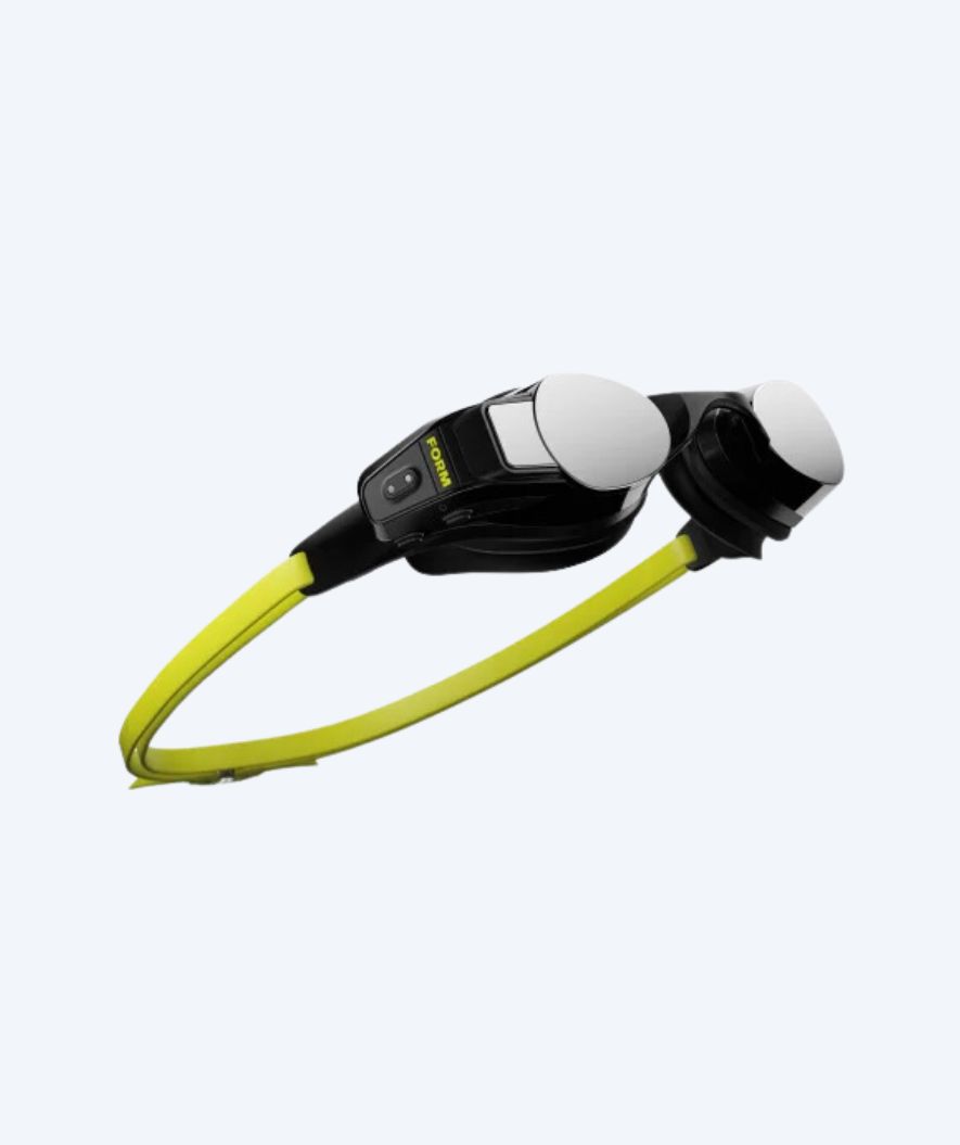 Form Swim okulary do pływania z wyświetlaczem Elite - Smart Swim 2 - Czarne/zielone