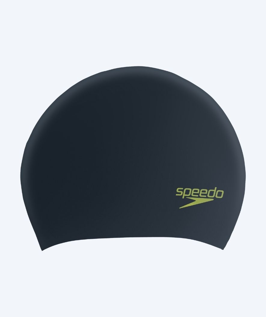 Speedo czepek do pływania dla junior (6-16) - Plain - Czarny/zielony
