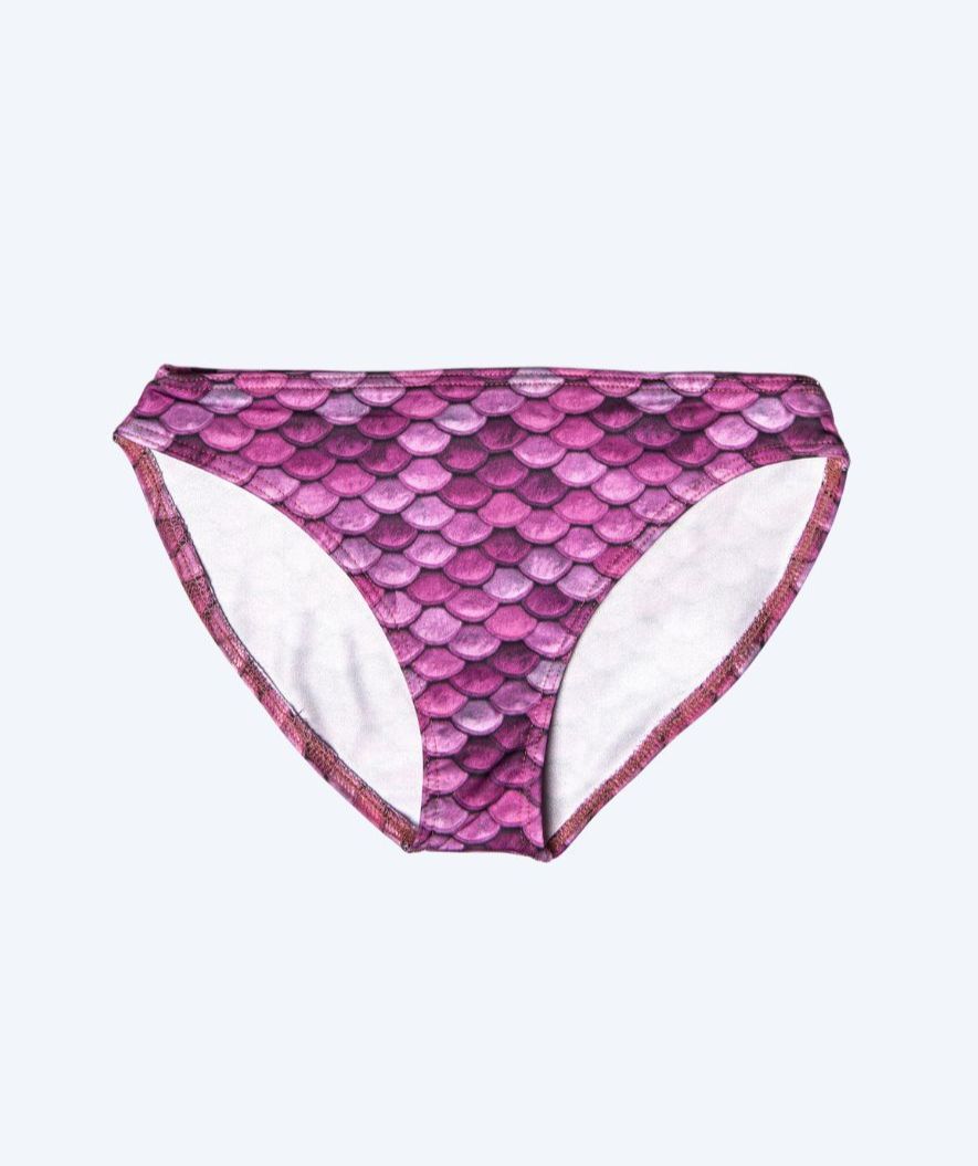 Kuaki Mermaids dół od bikini dla dziewczynek - Jasnoróżowy