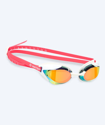 Watery Elite okulary do pływania - Poseidon Ultra Mirror - Różowy/złoty