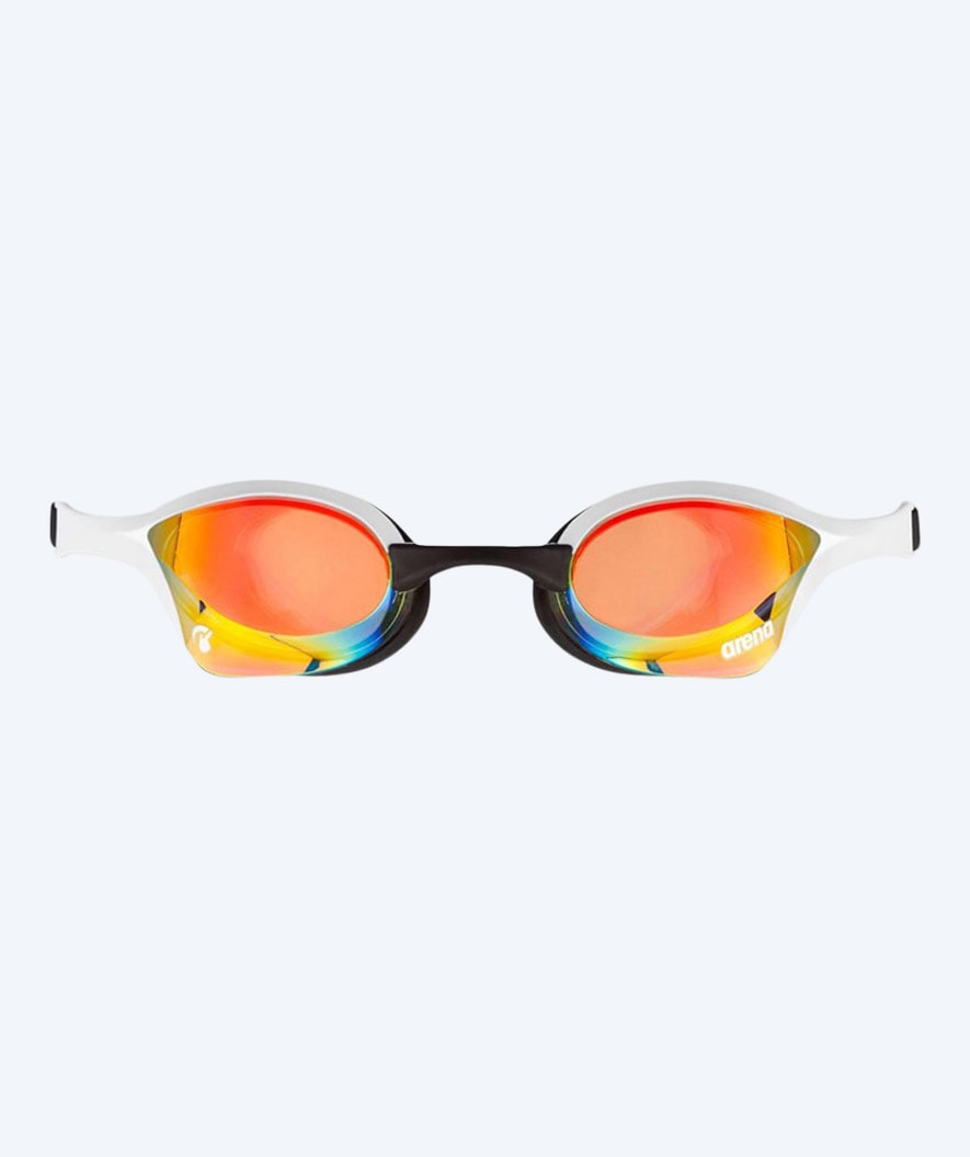 Arena Elite okulary do pływania - Cobra Ultra SWIPE Mirror - Biały/złoty