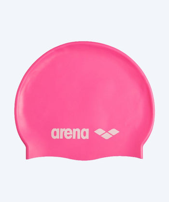 Arena czepek do pływania - Classic Silicone - Jasnoróżowy