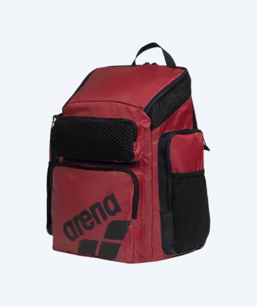 Arena torba pływacka - One Go 45L - Ciemnoczerwony/czarny