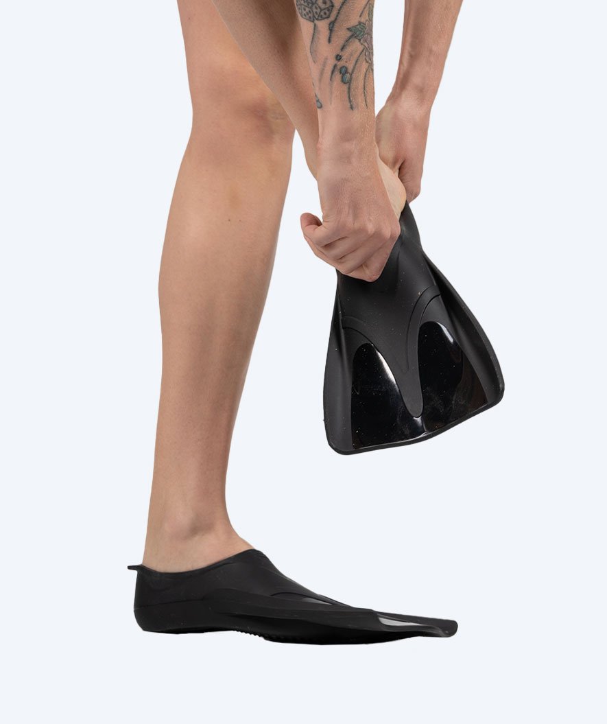 Watery płetwy do pływania - Badger Active - Czarny