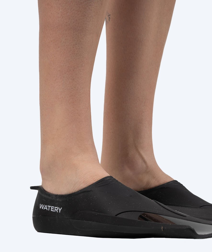 Watery płetwy do pływania - Badger Active - Czarny