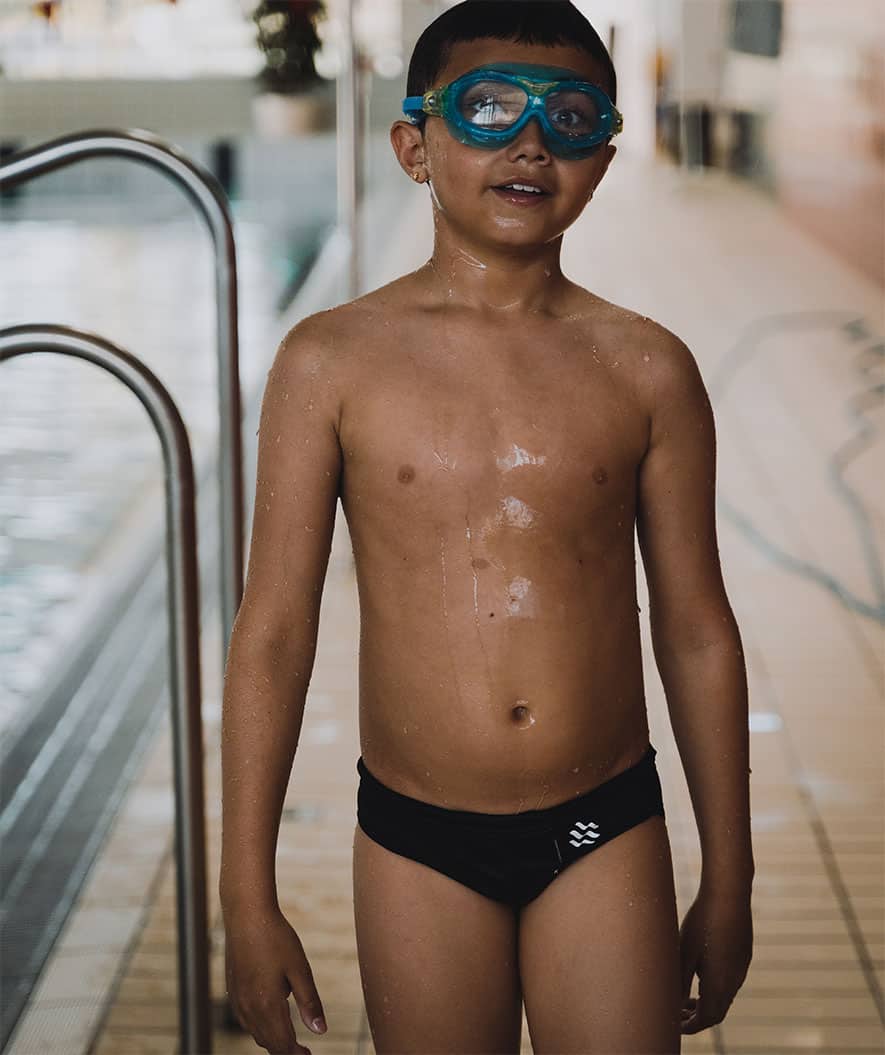 Watery slipy kąpielowe dla chłopców - Budgie Eco - Czarny