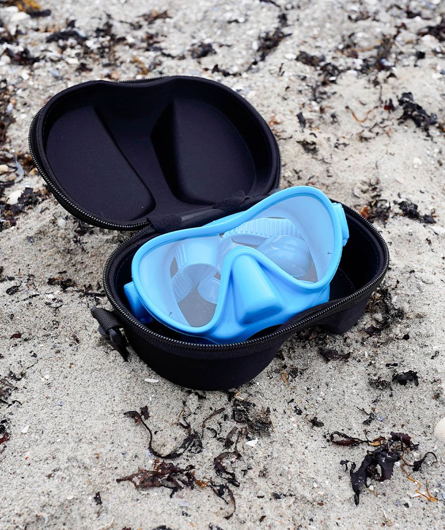 Watery etui na maskę do nurkowania - Eva - Czarny