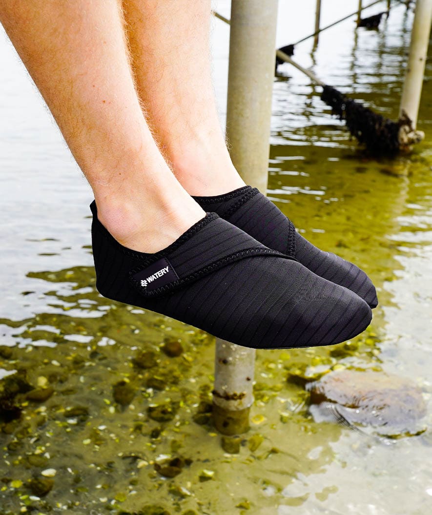 Watery buty do wody dla dorosłych - Poseidon - Czarny