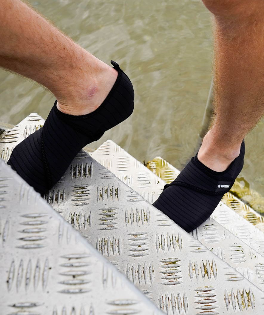 Watery buty do wody dla dorosłych - Poseidon - Czarny