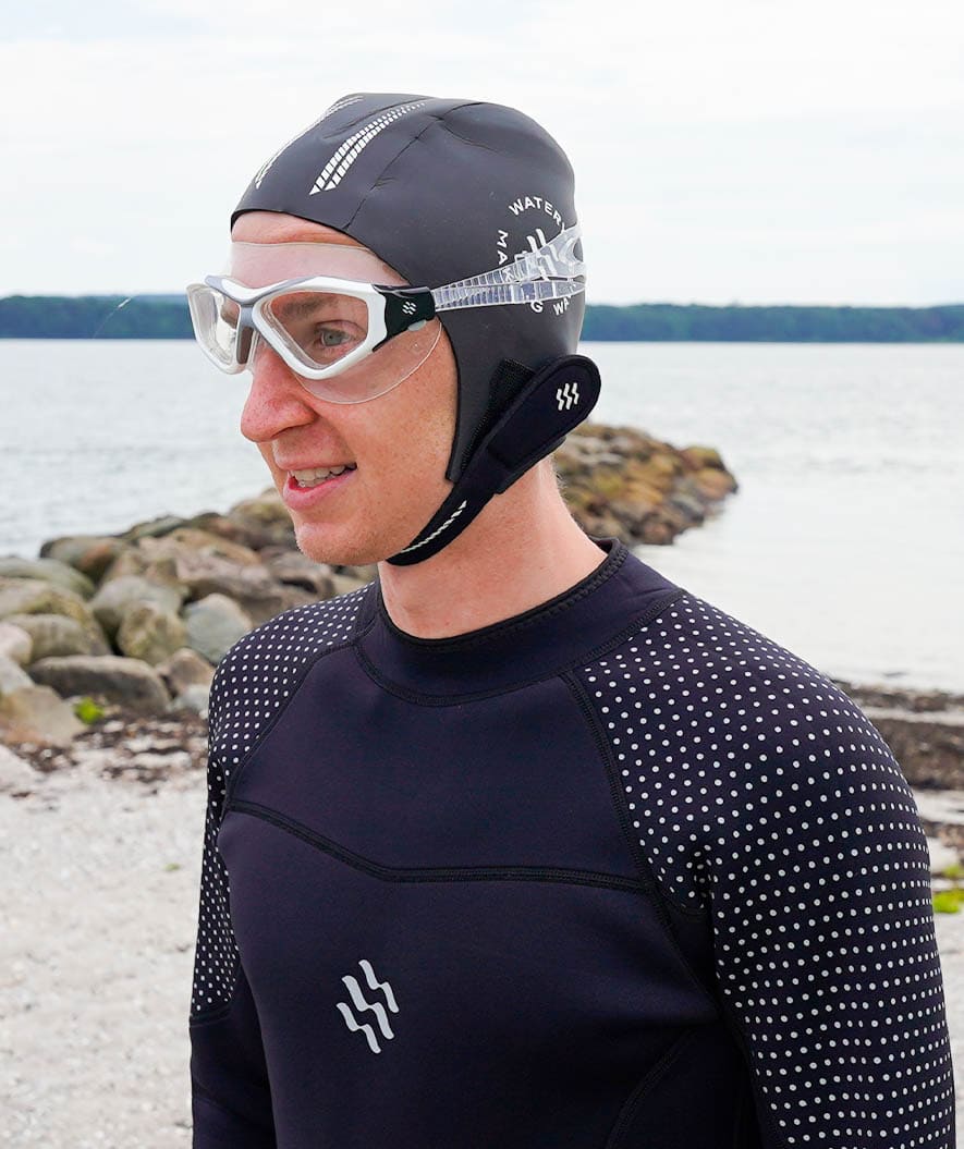 Watery kaptur neoprenowy - Calder Pro (4mm) - Czarny