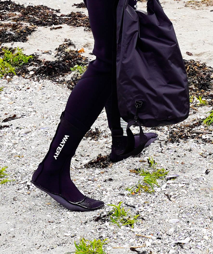 Watery zestaw neoprenowy - Calder Pro (2,5 - 4mm) - Czarny