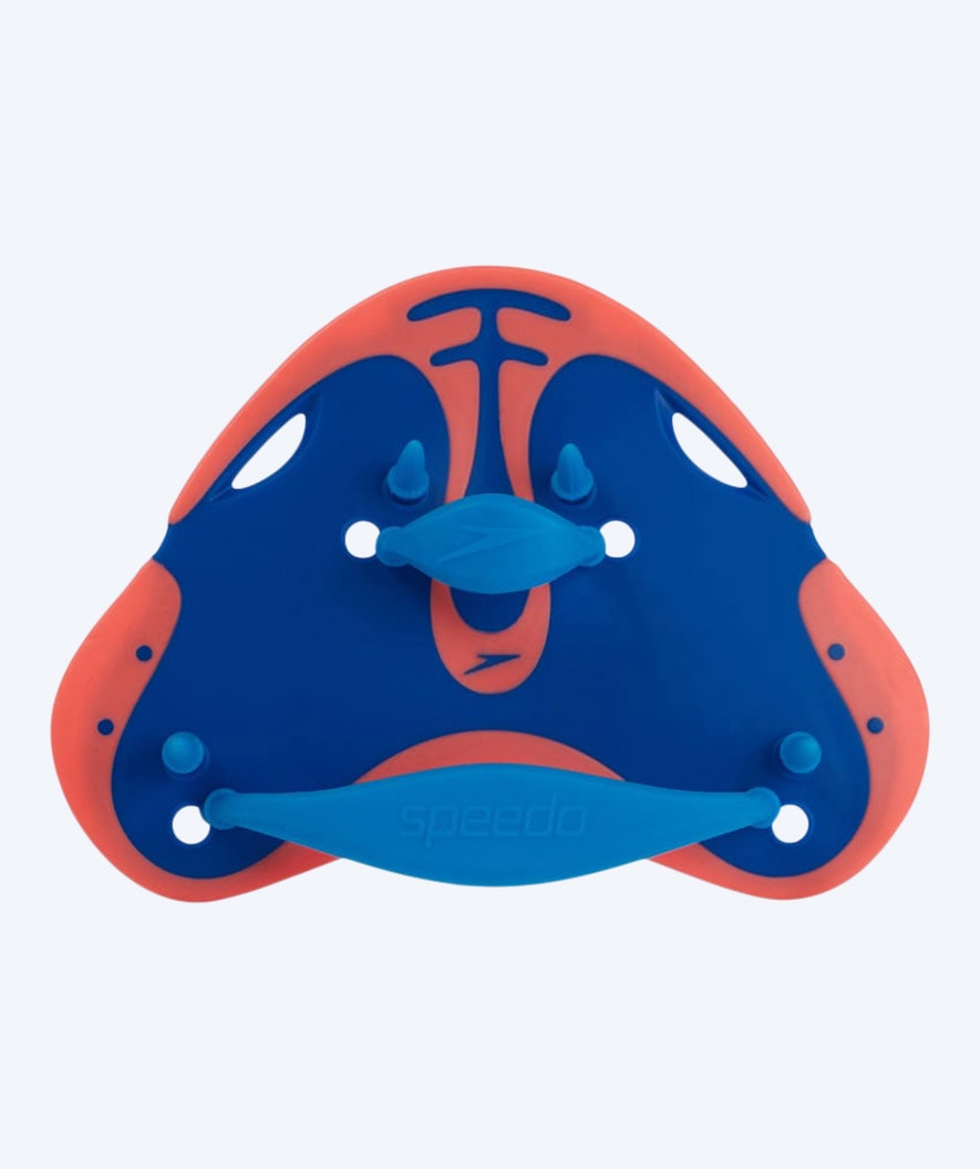 Speedo wiosełka do pływania - Biofuse - Niebieskie/pomarańczowe