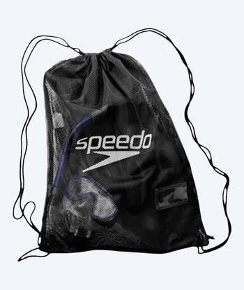 Speedo worek pływacki z siatki - Czarny