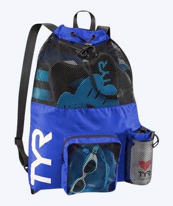 TYR siatka pływacka - Big Mesh Mummy 40L - Niebieski