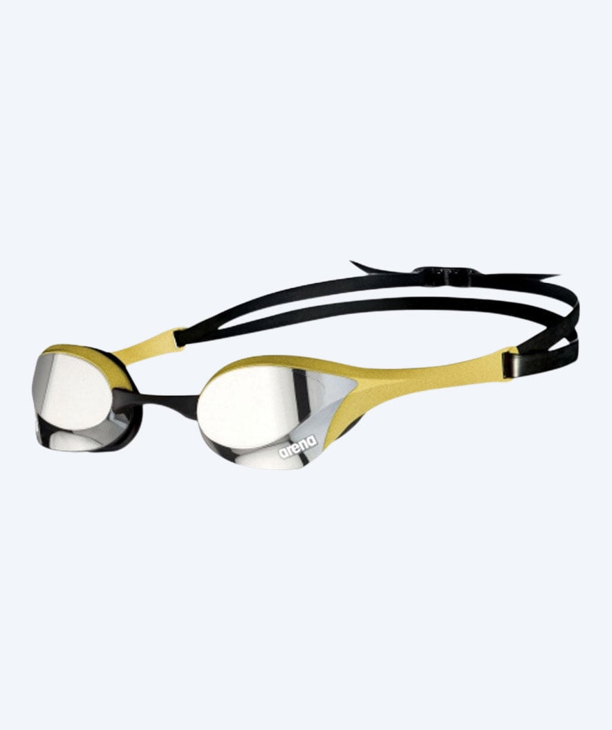 Arena Elite okulary do pływania - Cobra Ultra SWIPE Mirror - Złoty/srebrny