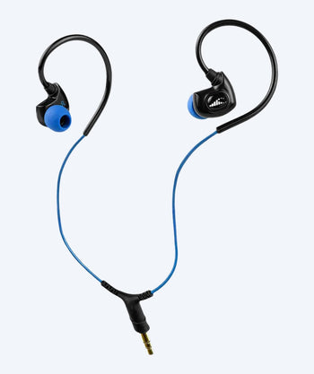 H2OAudio wodoodporne słuchawki - Surge SX10 krótki kabel - Niebieski